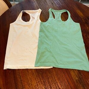 Lululemon swiftly tanks - size 8